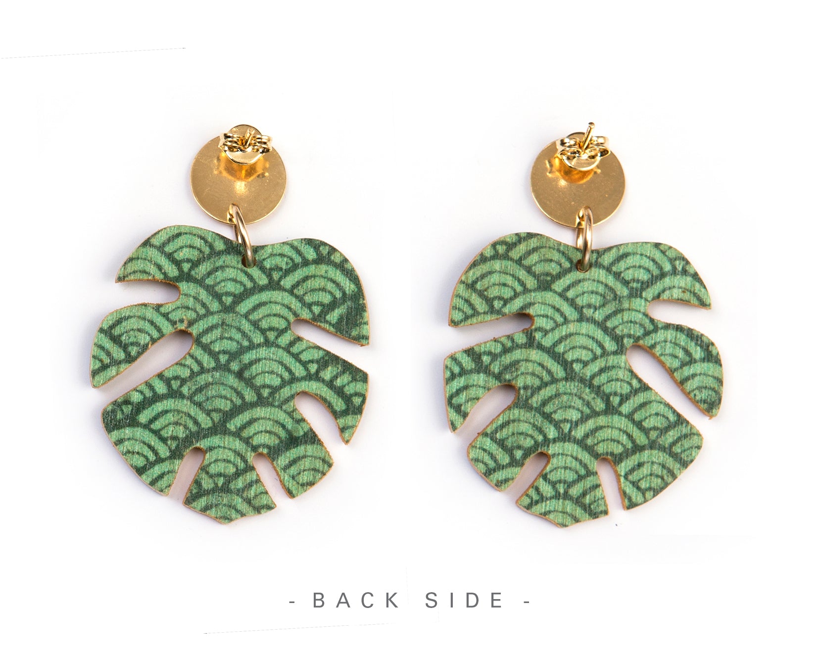 Buy Online Premium Quality Plant Earrings For Plant Lover - Plant Lady Gift - Monstera Deliciosa Earrings, Urban Jungle Life