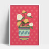 Vintage Flowers Art Print - Urban Jungle Life