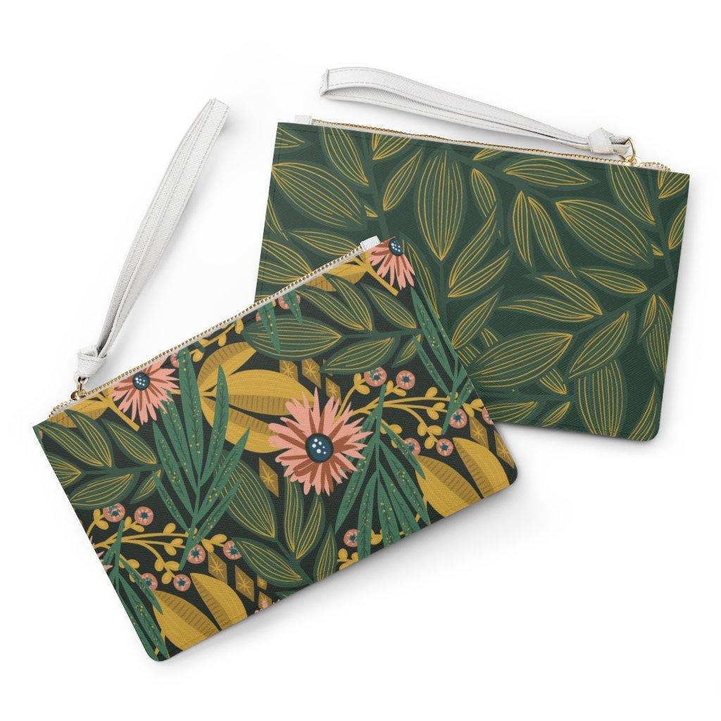 Boho-Chic Flowers Clutch Bag - Urban Jungle Life