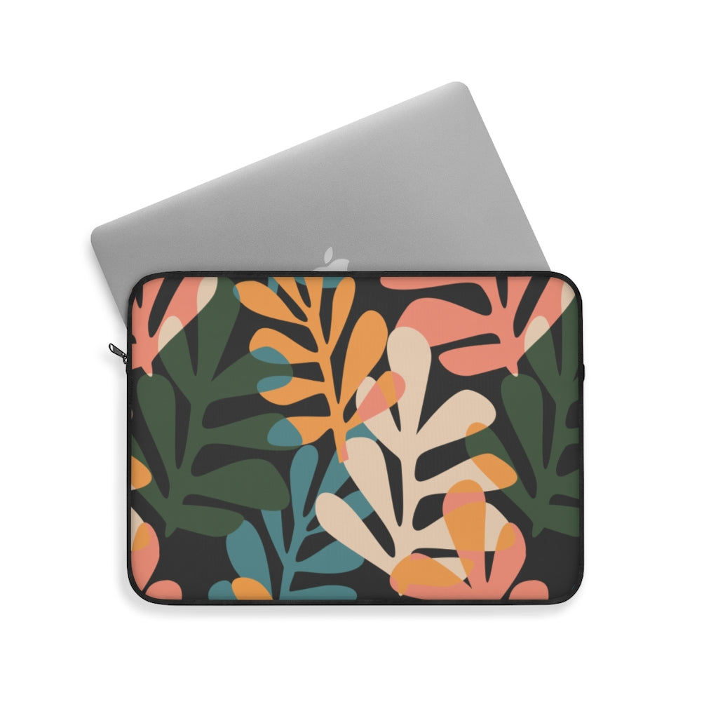 Buy online Premium Quality Abstract Leaves Laptop Sleeve - Urban Jungle Life